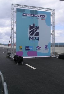 M74 opening 