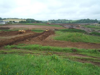 Topsoil stripping